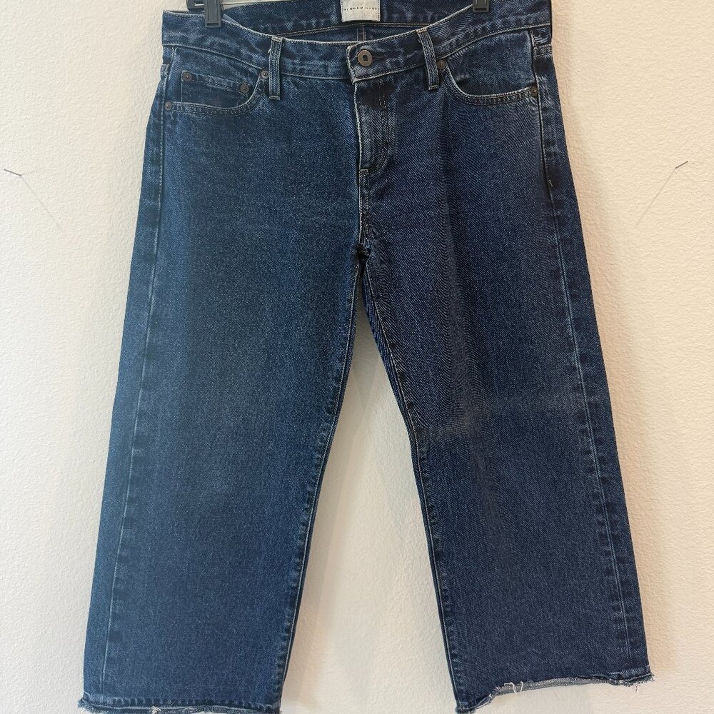 Simon Miller Dark Blue Wide Leg Denim Jeans